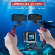 Andoer Sports Camera Cage Underwater Diving Rig Handheld Stabilizer Wrist Strap