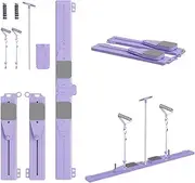 Multifunctional Abdominal Plate Sets, 6 in 1 Reformer, Portable Home Machine with Adjustable Resistance Bands, Body Workout System for Core,Glutes,Legs&Arms
