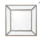 Zeta Wall Mirror - Small Antique Silver 38 x 38 cm