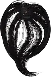 MERRYHAPY Women's Wig Middle-parted Bangs Long Wavy Wig Human Hair Lace Front Wigs Halloween Costumes Accessory