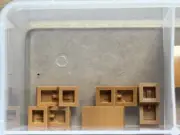 LEGO Parts - Medium Nougat Slope, Curved 2 x 1 x 2/3 - No 11477 - QTY 5