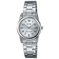 在飛比找momo購物網優惠-【CASIO】經典淑女時裝數字指針腕錶(LTP-V001D-
