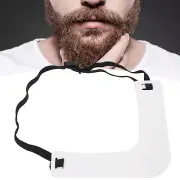 Men Beard Shaper Plastic Mustache Neckline Trimming Guide Shaper Beard MNS