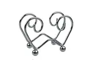 D.LINE ENTREE UPRIGHT SCROLL NAPKIN HOLDER - CHROME