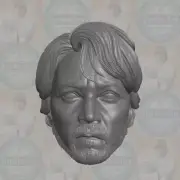 Cassian Andor Diego Luna custom head for Star Wars Black Series & other figures