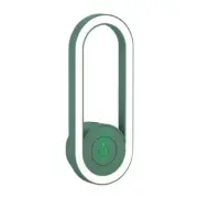 Green Ultrasonic Mosquito Repellent Night Light - Sleep-Friendly LED Wall Lamp