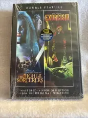 NIGHT OF THE SORCERERS (1974) EXORCISM (1974) OOP double feature DVD, BRAND NEW!