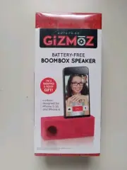 Gizmoz Battery Free BoomBox Speaker Gift Wrapped