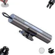 Safe Hammer Glass Breaker Under Water,Auto 2-in-1 Emergency Window Breaker & Seat Belt Cutter,Car Safety Hammer,Safe Hero Life Hammer,1s Rapid Escape Rescue Tool for Auto Accidents(Silver)