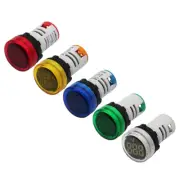 LED Digital Iindicator Light AC Voltmeter DC Frequency Meter Thermometer Hertz