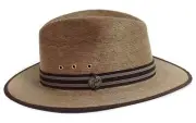 Tula Hats - Unisex - Clark Brown Palm Hat - L/XL