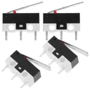 20 Pcs 20pcs Micro Switch with Lever Limit Switches Plate Toy Replacement