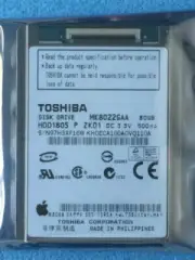 NEW1.8" MK8022GAA HDD1805 5MM ZIF Hard Disk Drive 80gb For iPod Classic 6TH gen*