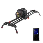 GVM Camera Slider GP-80QD Track Rail System with Motorized Time Lapse,31"/80cm