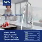 ACA Chrome 2 Funtion Pull Out Kitchen Mixer Tap Laundry Sink Faucet 360° Swivel