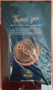 Women's AFL Football Medallion 2020