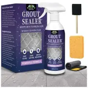 Grout Sealer Heavy Duty,35 OZ Grout Sealer Spray for Shower, Tile, Floor, Kit...