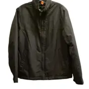 New Men's Dockers Gray Fleece Lined Jacket S