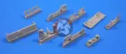 CMK 1/35 Panzerkampfwagen III Sd.Kfz.141 Coolers and Exhausts (for Dragon) 3114
