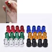 2 Pcs Presta to Schrader Car Bicycle Bike Tube Cap Pump Connector Adapter Val $i