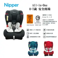 在飛比找松果購物優惠-【Nipper】All-in-One 0-7歲安全座椅 (4