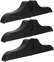 FIXOSHEE 3pcs Portable Divider Base Fabric Screen Partition Holder for Home Office Freestanding Stable Design Effortless Movement Unique Artistic Touch
