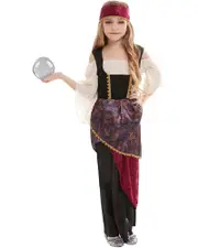 Fortune Teller Deluxe Girls Costume