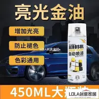 在飛比找Yahoo!奇摩拍賣優惠-【熱賣精選】亮光金油汽車漆自噴漆光油保護透明清漆地面木器漆木