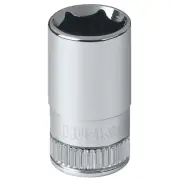 1/4 In. Drive 10 Mm 6-Point Metric Standard Socket