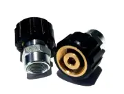 MTM Hydro M22-14mm X 3/8 NPT Pressure Washer Twist Connect 2-pack- Heavy Duty