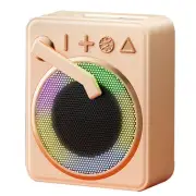 Portable Retro Bluetooth 5.0 Speaker+RGB Light Wireless Record Player5616