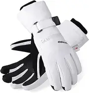 [HOIHOO] Ski Gloves, Waterproof Warm 3M Thinsulate Snow Gloves Touchscreen Cold Weather Winter Gloves Snowboard Gloves Fits both Men & Women