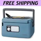 Rugged 8-Quart Nomad Slow Cooker with Cool-Touch Handle for On-The-Go Cooking