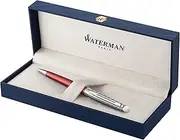 [WATERMAN] Ballpoint Pen, Hemisphere French Riviera Collection, Le Club Red, Medium Point