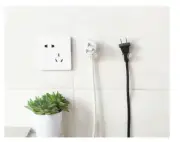 Socket hook hanging power plug Holder wall strong Seamless Adhesive Hook