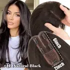 Indian Human Hair Mono Silk Base Frontal Topper Remy Hairpiece Toupee Women Wigs