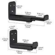Universal Sound Bar Wall Mount Bracket Speaker Stand w/ Screws Audio Accessories