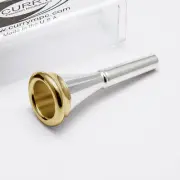 Genuine Curry 9F 24K Gold Rim & Cup French Horn Mouthpiece NEW
