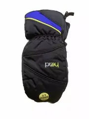 HEAD Winter Mittens Kids Small Side Zipper DuPont Sorona Insulated Snow Sled NEW