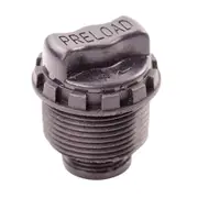 Bike XCR XCM Front Fork Damping Rod Preload Adjustment Knob Adjustment Knob Accessories 25.4mm black