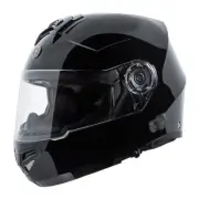 Modular Full Face Bluetooth Motorcycle Helmet Torc T27B Avenger Gloss Black M