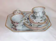 Wedgwood DEVON ROSE Georgetown Collection 14 PC COFFEE SET Vintage GREAT GIFT!