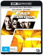 The Fast And The Furious - Blu-ray + UHD