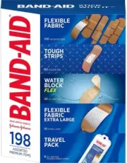 Band-Aid Adhesive Bandages, Assorted, 198-count - Fundraising purpose