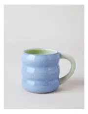 [Vue] Bubble Mug in Blue White Speckle