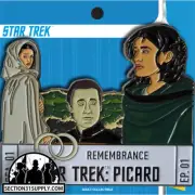 Star Trek Picard: Sea 1 Ep 1 - Remembrance FanSets pin