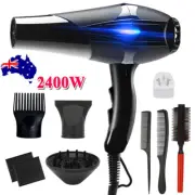 2400W Professional Hair Dryer Fast Drying Ionic Hairdryer With Diffuser Heat