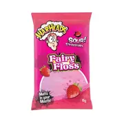 Dated Warheads Sour Strawberry Fairy Floss 15g