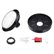 Starts Arcade Buttons ABS Micro Switch for Video Games Parts DC 12V White