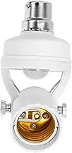 B27 Induction Lamp Holder B22 Sensor Lamp Motion Sensor Lamp Sensor Lamp Holder Motion Screw Bulb Adapter Sensor Light White Ceiling Human Sensor Iron